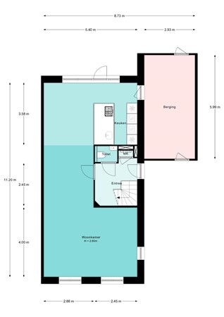 Floorplan - Volharding 6, 3751 HH Bunschoten-Spakenburg